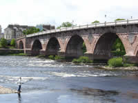 perth salmon fishing on the river Tay